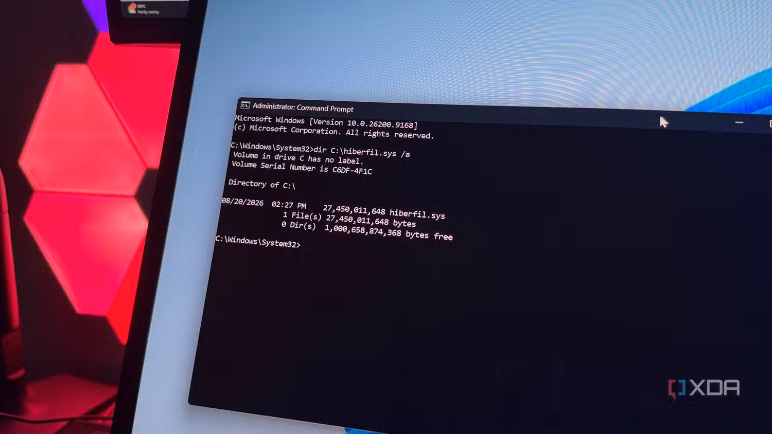 отключить гибернацию в Windows 11 — иллюстрация 3 к материалу