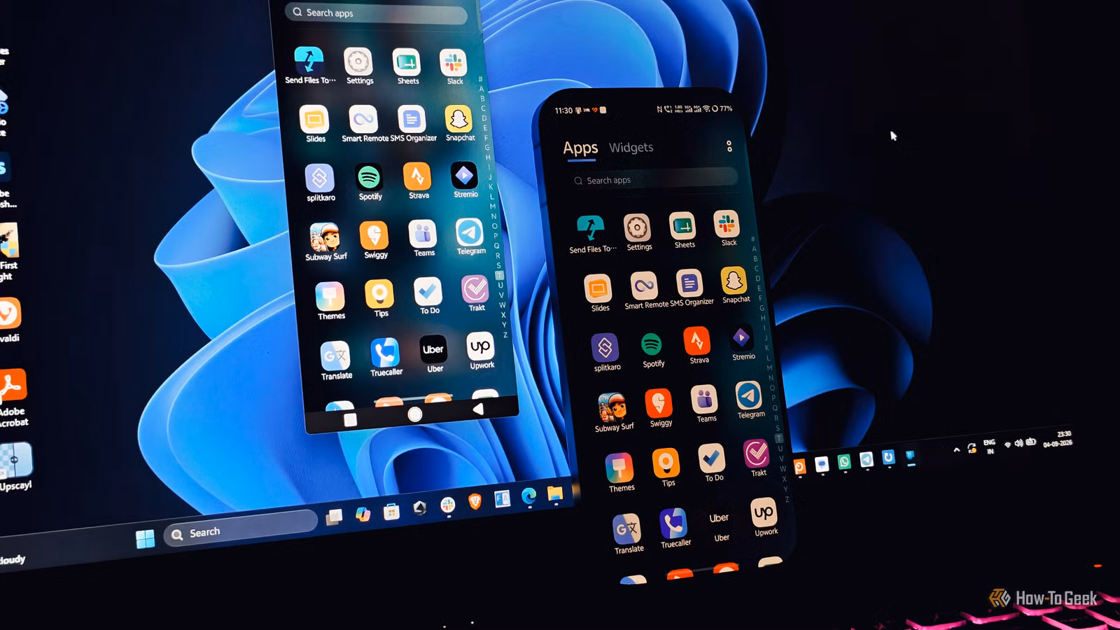трансляция экрана смартфона Android на Windows через Phone Link