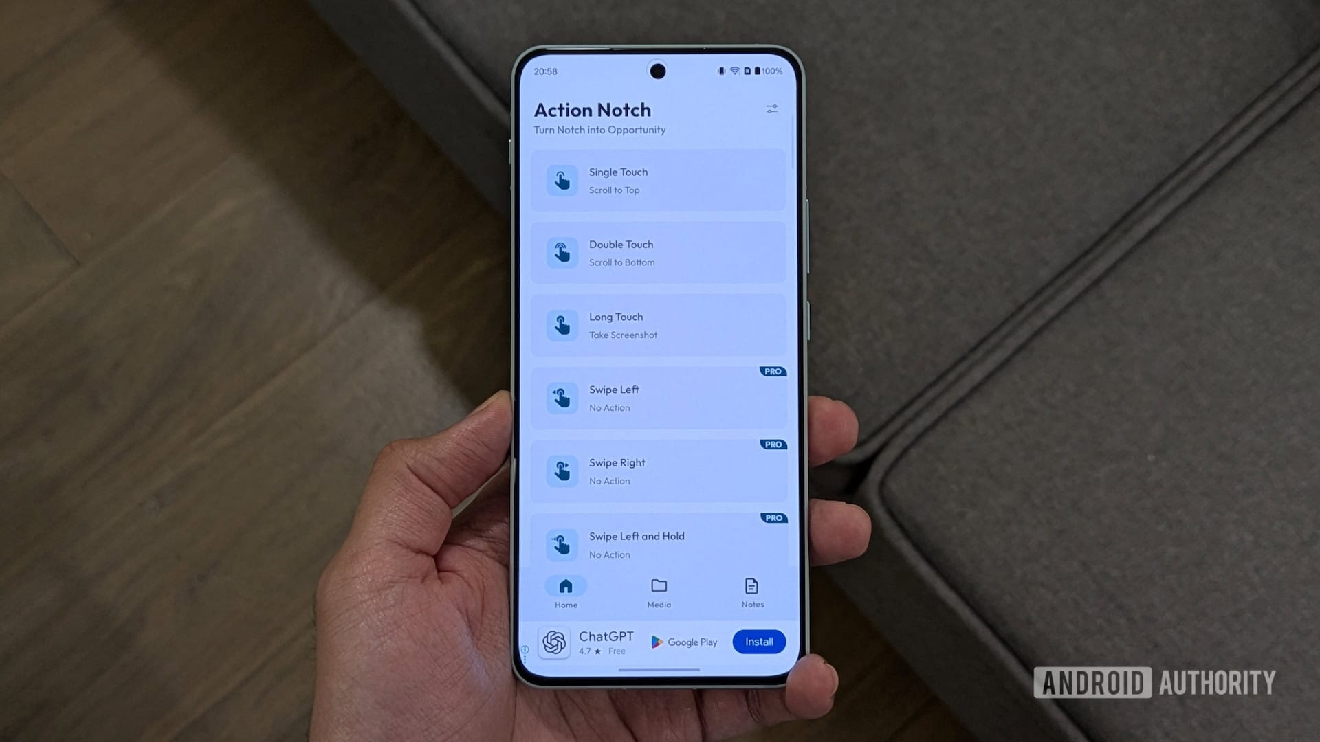 вырез камеры на Android — иллюстрация 3 к материалу