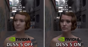 Как установить экспериментальную версию Nvidia DLSS 5 на любую карту RTX Сравнение работы DLSS 5 в Cyberpunk 2077 на примере лица персонажа