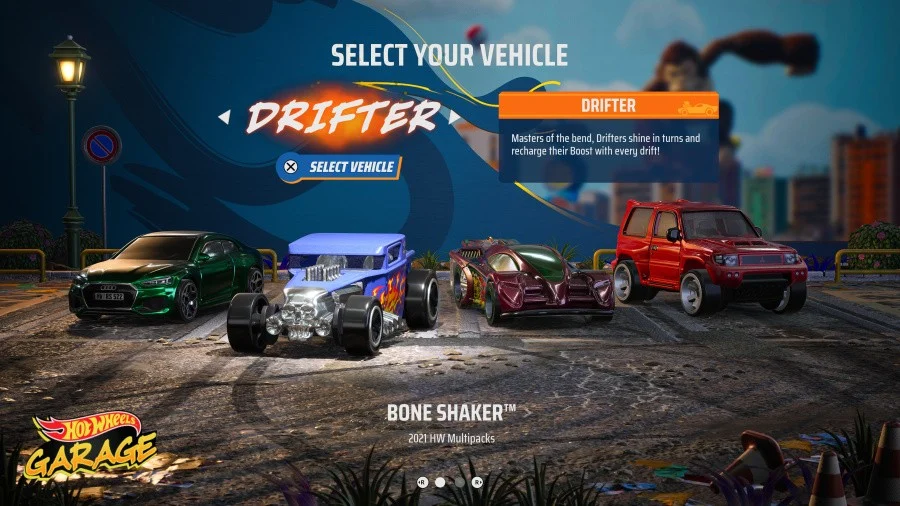 Игровой процесс Hot Wheels: Infinite Rush на консоли PS5