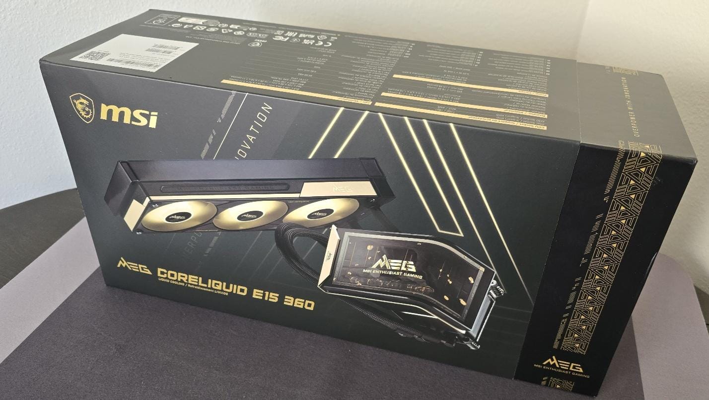 Обзор системы жидкостного охлаждения MSI MEG CoreLiquid E15 360 — иллюстрация 11 к материалу