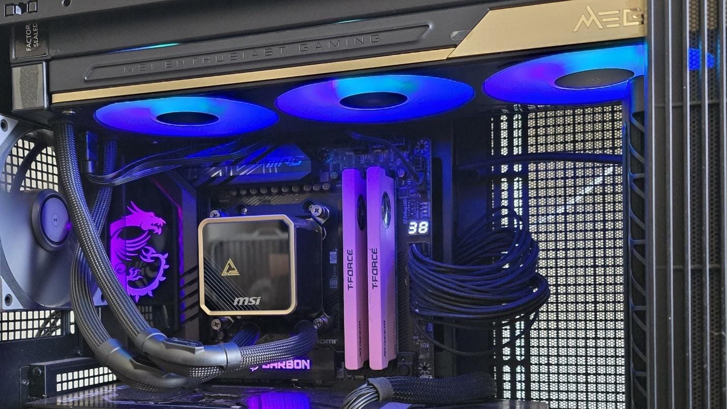 Обзор системы жидкостного охлаждения MSI MEG CoreLiquid E15 360 — иллюстрация 17 к материалу