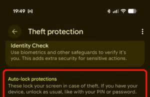 Семь настроек безопасности, которые стоит включить на новом Android-смартфоне Переключатели функции защиты от кражи