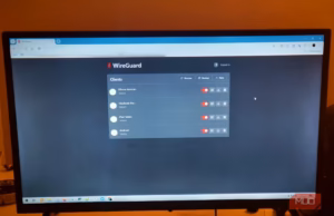 Сравнение WireGuard, Tailscale и NetBird: что выбрать для удаленного доступа к серверу Монитор с открытым интерфейсом WireGuard