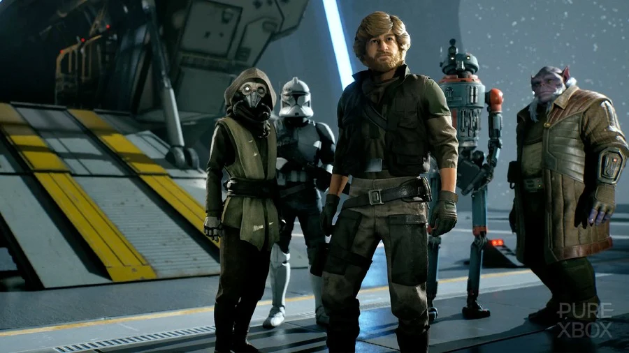 Скриншот игрового процесса Star Wars Zero Company на Xbox Series X