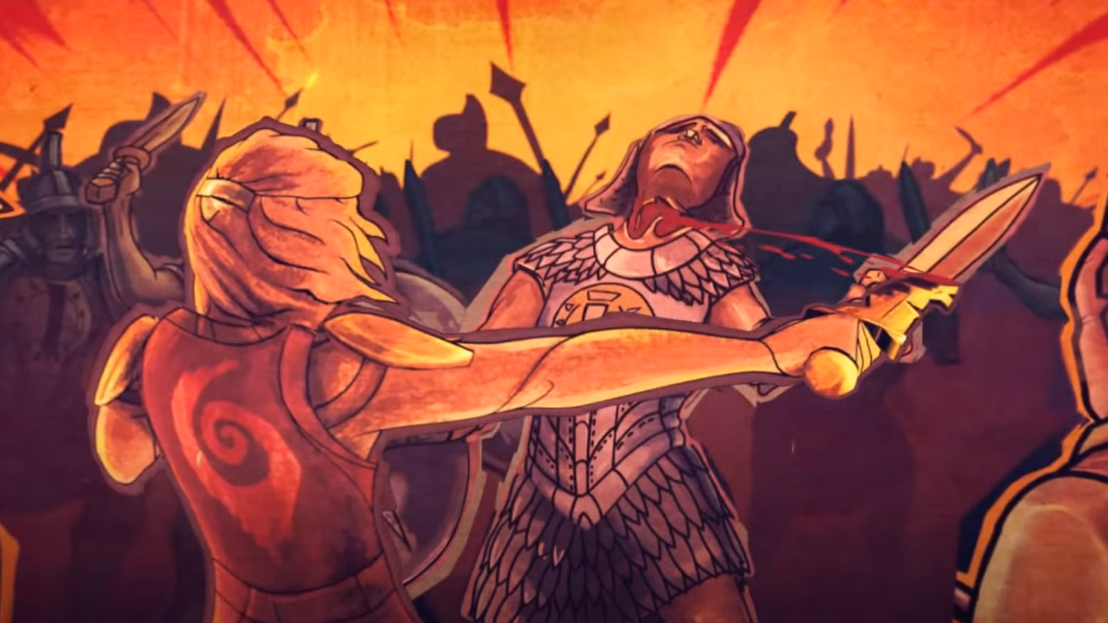 Сцена из игры Tyranny